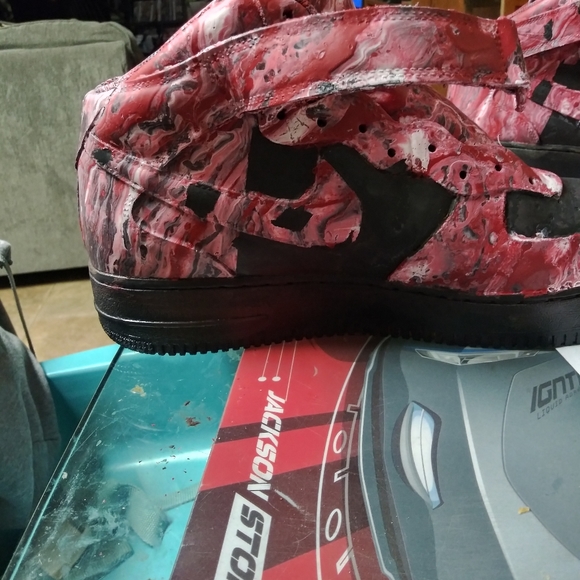 Custom Nike AF1s. - Picture 6 of 14